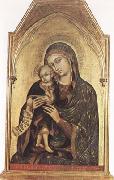 Barnaba Da Modena Madonna and Child (mk080 Spain oil painting artist